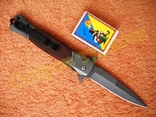 Нож тактический выкидной FA52W с стеклобоем клипсой, фото №5
