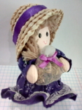 Лялька з сушеними квітами, фото №3