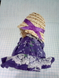 Лялька з сушеними квітами, фото №5