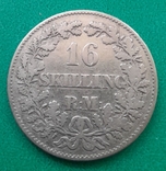 Дания 16 скиллингов 1856, фото №2