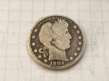 25 центов 1894 год см. видео обзор, фото №2