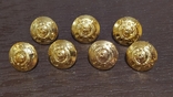 Small admiral buttons. Mosstamp, Moscow (G7), photo number 2