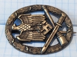 Немецкий знак За участие в общих штурмовых операциях . Копия, фото №2