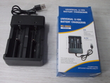 Зарядное устройство для аккумуляторов USB Li-ion Charger MS-5D82A 2 АКБ 18650, фото №4