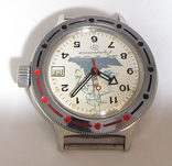Редкие часы Адмирала Восток Амфибия Морские милитари обслужены, фото №5