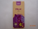 Packaging from chocolate "AVK FRUX Black currant" 80g (PJSC "CF "AVK", Dnipro, Ukraine) (2020), photo number 2
