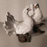 Садовая фигура "Пара голубей на коряге", фото №3