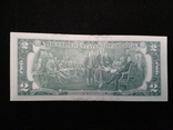 Бона Банкнота США 2 Доллара 1976 Декларация Независимости 200 лет Нью Йорк № В44594820А, фото №3