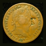 Мальта жетон Веспасиана с надчеканом, фото №2