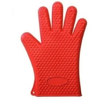Перчатки-прихватки силиконовые термостойкие Нot Hands Красные 7707, фото №6