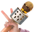 Караоке мікрофон Bluetooth з вбудованою колонкою. Для дітей і дорослих, фото №3