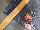 R-Ping Жіночі джинси-кльош Вишивка Стрази 29 розмір, фото №13