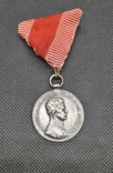 Срібна медаль за хоробрість II ступеня Fortitudini, фото №2