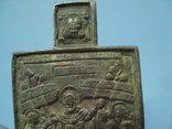 Икона нательная ладанка Божья Мать Всех скорбящих радость Богородица иконка бронза, фото №8
