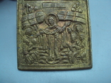 Икона нательная ладанка Божья Мать Всех скорбящих радость Богородица иконка бронза, фото №9