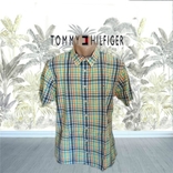 Tommy Hilfiger оригинал Стильная красивая летняя мужская рубашка L, фото №2