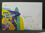 Postage stamp. Envelope. Open. Ukrainian dream. An-225., photo number 9