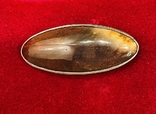 Brooch Jasper silver 916 hallmark, photo number 2