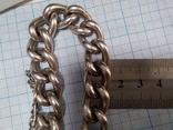 Срібний браслет ( 925* / 23 см. / 104,77грм.), фото №6