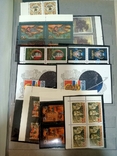 Альбом с марками разное 1982 квартблоки(93шт)/ единичные марки(96шт)/блоки(26шт), фото №6