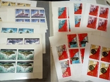 Альбом с марками разное 1982 квартблоки(93шт)/ единичные марки(96шт)/блоки(26шт), фото №11