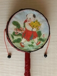 Chinese drum wind-rumble, rattle, ratchet., photo number 3