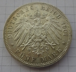5 марок, 1901 г., фото №5