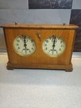 Шахматные часы в деревянном корпусе 1963 год, фото №2