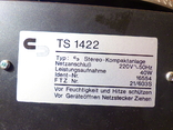 SCHNEIDER TS - 1422 ( 3 в Одном )Stereo Проигрыватель+2 Кассеты-Радио, фото №11