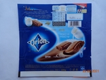 Обёртка от шоколада "Orion Mlecna" 100g (Nestle Cesko s.r.o., Praha, Чехия) (2014), photo number 2