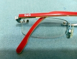DOLCE GABBANA оптические винтажные очки D G 4076 B89 50 16 140, photo number 5