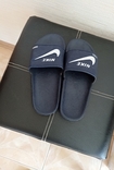 Nike Шлепанцы пляжные мужские /унисекс т синие 38, фото №3