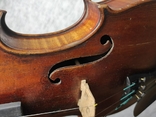 Антикварная Мастеровая скрипка 18 века, фото №5