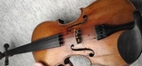 Антикварная Мастеровая скрипка 18 века, фото №10