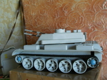 Игрушка 1980-х, танк-зенитка " Шилка",на управлении., фото №7