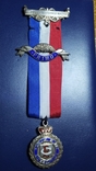 Масонська медаль. Срібло, 1931 (W1), фото №2