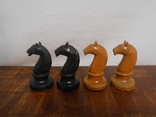 Шахматы деревянные старые, с утяжелителями, фото №9