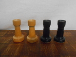 Шахматы деревянные старые, с утяжелителями, фото №10