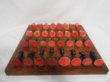 Шахматы деревянные старые, с утяжелителями, фото №11