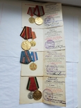 Разведчик,кавалер трех медалей "За отвагу",Будапешт,сопутствующие документы., фото №13