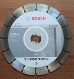 Диск алмазный Bosch Standard for Concrete 230-22.23, по бетону, numer zdjęcia 2