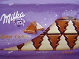 Обёртка от "Milka Sweet Winter Alpine Milk White" 100g (Mondelez Int., Швейцария) (2014), photo number 3