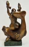 Бронзова скульптура "Русалка". Ініціали автора А.П. 2006 р., фото №4