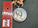 Срібна медаль за хоробрість II ступеня Fortitudini лот 2, фото №9