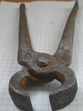 Antique pincers (wire cutters, nailer) with two stamps, photo number 10
