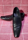 Koжаные туфли - лоферы Baldinini ( Иьалия ), р41, фото №3