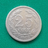 Швеция 25 эре 1902, фото №2