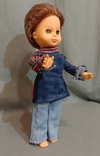 Doll Numbered GDR in Denim Clothing has defects on the Face, photo number 5