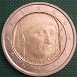 Італія 2 євро / 2013 / 700 років від народження Джованні Бокаччо, фото №6
