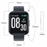 Смарт часы Smart Watch T88 спортивные с пульсометром , тонометром , цвет черный., numer zdjęcia 4